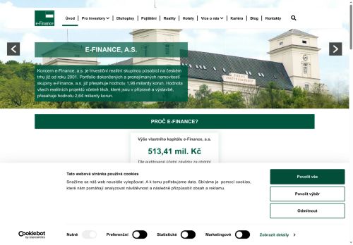 eFi Palace, s.r.o. nabízí práci na pozici Recepční v obci Brno