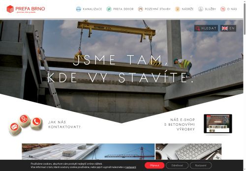 Prefa Brno a.s. nabízí práci na pozici dělník/ce do železobetonářské výroby v obci Hodonín