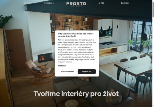 Zobrazit webové stránky Prosto interiér s.r.o.