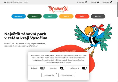 Robinson Jihlava s.r.o. nabízí práci na pozici Uklízeči a pomocníci v hotelích, administrativních, průmyslových a jiných objektech (m/ž) v obci Jihlava