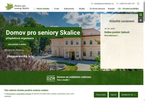 Domov pro seniory Skalice, příspěvková organizace nabízí práci na pozici Údržbář   m/ž v obci Skalice
