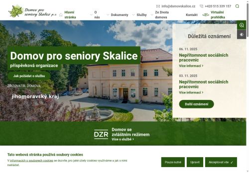 Domov pro seniory Skalice, příspěvková organizace nabízí práci na pozici Pomocný kuchař  m/ž v obci Skalice