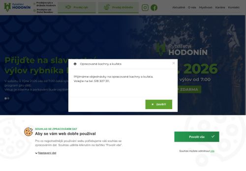Zobrazit webové stránky Rybářství Hodonín, s.r.o.