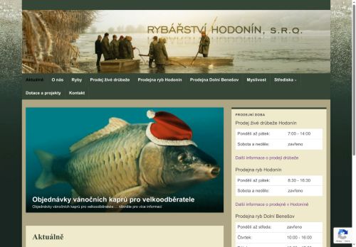 Zobrazit webové stránky Rybářství Hodonín, s.r.o.