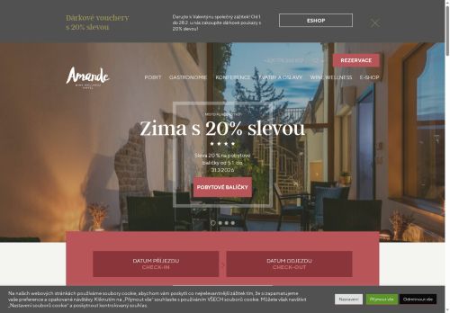 Zobrazit webové stránky Amande Hotel