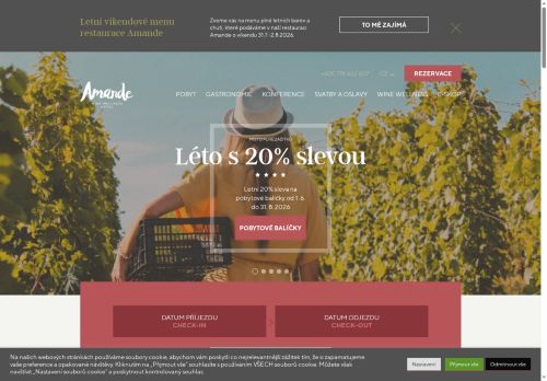 Zobrazit webové stránky Amande Hotel