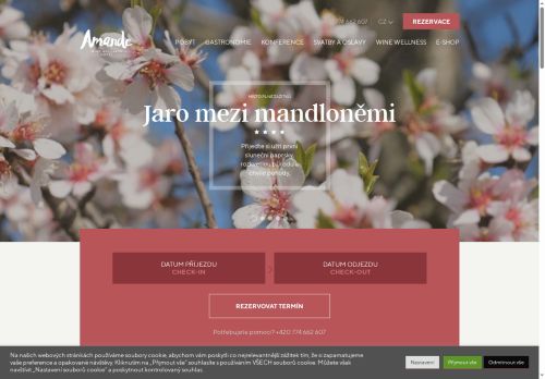 Amande Hustopeče s.r.o. nabízí práci na pozici POKOJSKÁ/ POKOJSKÝ v obci Hustopeče