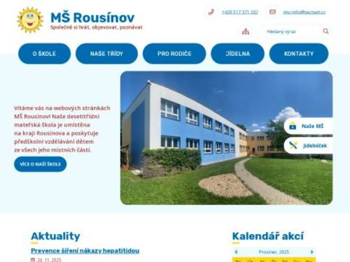 Mateřská škola Rousínov