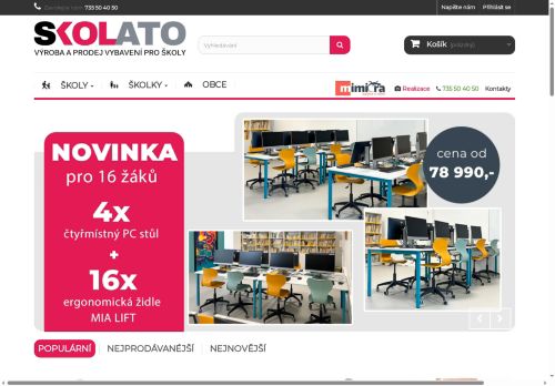 Zobrazit webové stránky SKOLATO s.r.o.