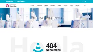 Zobrazit webové stránky Logopedická ambulance Nemocnice Blansko - Mgr. Lucie Chlupová