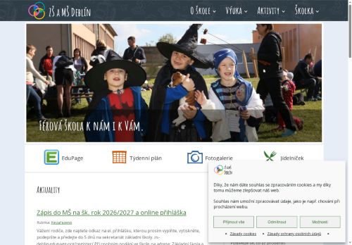 Základní škola a Mateřská škola, Deblín, okres Brno-venkov, příspěvková organizace nabízí práci na pozici Asistent/ka školní v obci Deblín