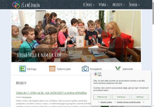 Základní škola a Mateřská škola, Deblín, okres Brno-venkov, příspěvková organizace nabízí práci na pozici Asistent/ka školní v obci Deblín