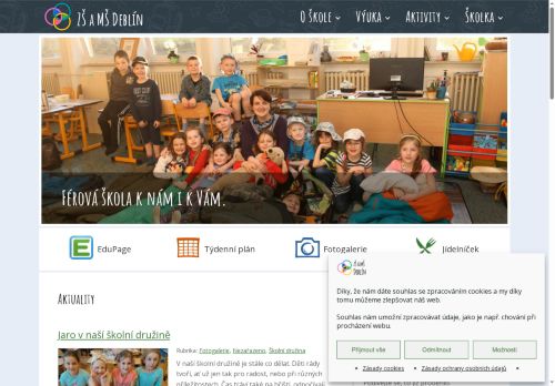 Základní škola a Mateřská škola, Deblín, okres Brno-venkov, příspěvková organizace nabízí práci na pozici Asistent/ka školní v obci Deblín