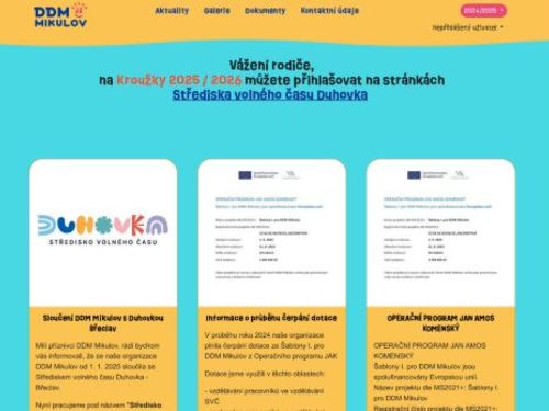 Dům dětí a mládeže Mikulov