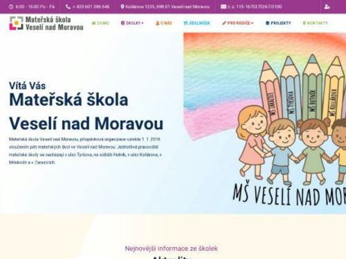 Mateřská škola Veselí nad Moravou
