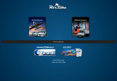 Webové stránky Petr Liška s.r.o., Brno