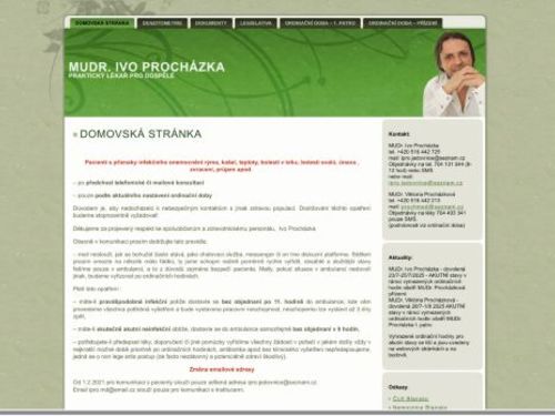 Praktický lékař pro dospělé - MUDr. Viktoria Procházková
