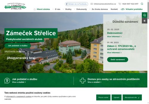 Zámeček Střelice, příspěvková organizace nabízí práci na pozici Fyzioterapeut / fyzioterapeutka DPČ - 1.000,-/hod. v obci Střelice