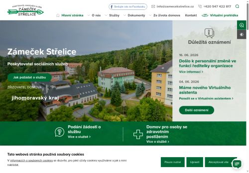Zámeček Střelice, příspěvková organizace nabízí práci na pozici Aktivizační pracovník / pracovnice s dobrým srdcem 💚 – zahrada a podpora klientů v tréninkovém bydlení v obci Střelice