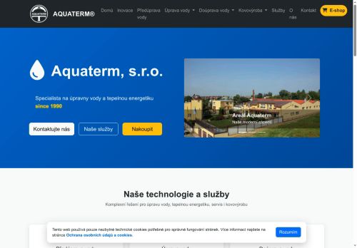 AQUATERM, s.r.o. nabízí práci na pozici Servisní pracovník (m/ž) v obci Šlapanice