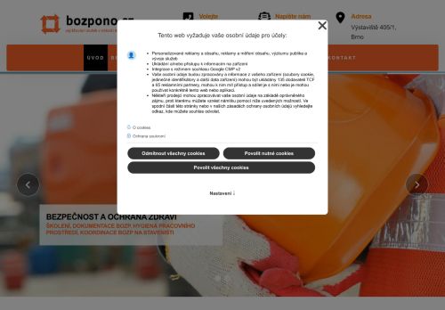 Zobrazit webové stránky BOZP Novodomec