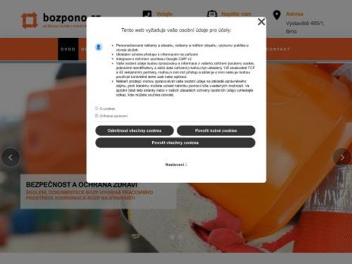 BOZP Novodomec