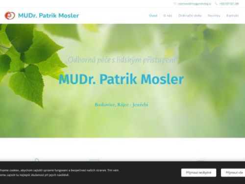Gynekologická ambulance - MUDr. Patrik Mosler