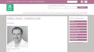 Zobrazit webové stránky Kardiologická ambulance - MUDr. Ladislav Krais