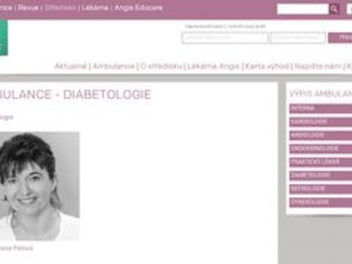 Diabetologie - MUDr. Jana Palová