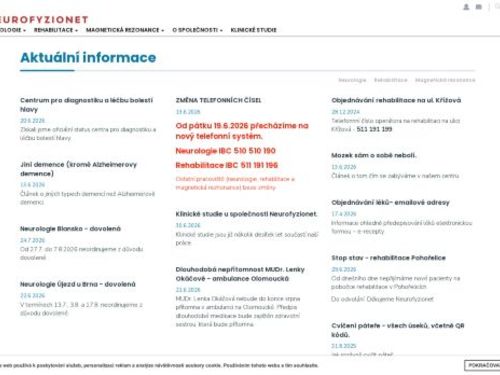 Neurologická ambulance Neurofyzionet - MUDr. Petr Klepal
