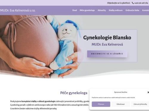 Gynekologická ambulance - MUDr. Eva Kelnerová, MUDr. Renata Sklářová