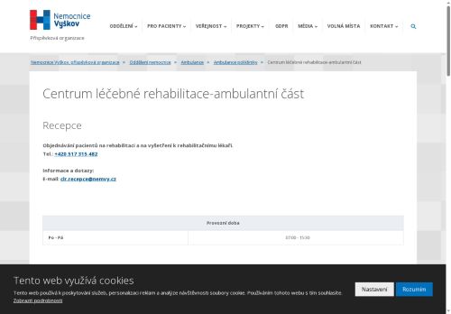 Zobrazit webové stránky Rehabilitace - Stanislava Konečná