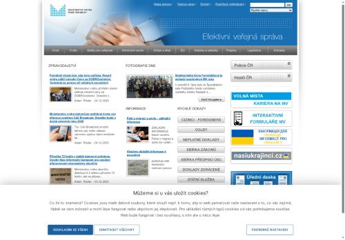 Ministerstvo vnitra nabízí práci na pozici referenti bezpečnosti státu v obci Praha