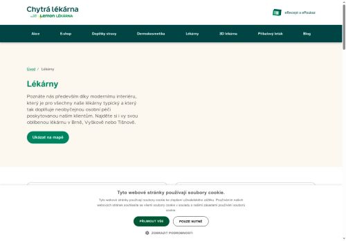 Zobrazit webové stránky Chytrá lékárna