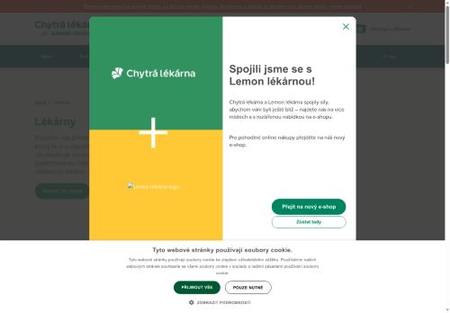 Zobrazit webové stránky Chytrá lékárna