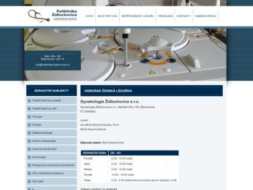 Gynekologická ambulance - MUDr. Hana Krchňavá
