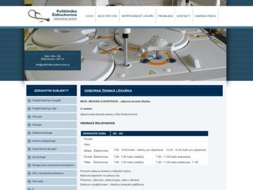 Gynekologická ambulance - MUDr. Michaela Kostková