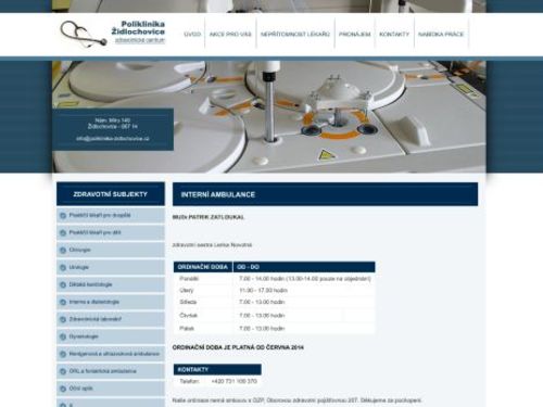 Interní, endokrinologická a diabetologická ambulance - MUDr. Patrik Zatloukal