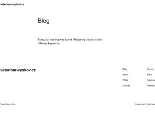 Veterinární ordinace vyvet - MVDr. Ivo Hylák