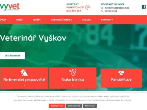 Veterinární ordinace vyvet - MVDr. Ivo Hylák