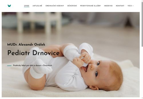 Zobrazit webové stránky Praktický lékař pro děti a dorost - MUDr. Alexandr Orálek
