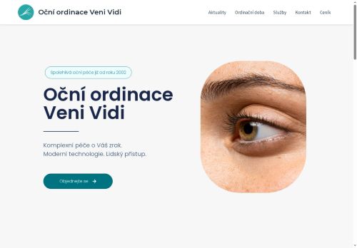 Zobrazit webové stránky Oční ambulance: Oční centrum Kalinka - MUDr. Jana Hrouzková