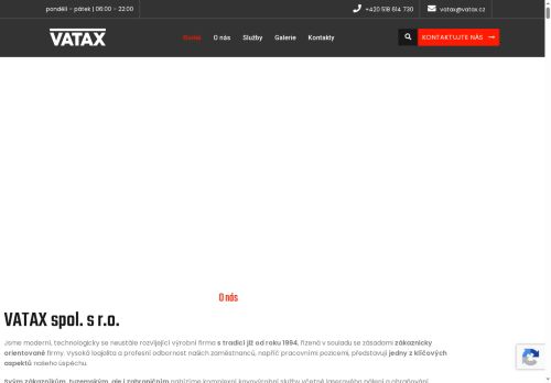 VATAX spol. s r.o. nabízí práci na pozici svářeč-přípravář kovovýroby M/Ž v obci Kyjov