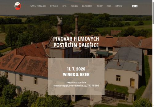 Zobrazit webové stránky KOLOBĚH Dalešického pivovaru