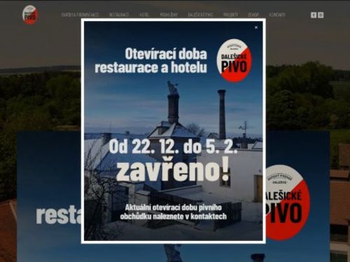 KOLOBĚH Dalešického pivovaru