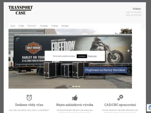 Transport-case – výroba přepravních obalů