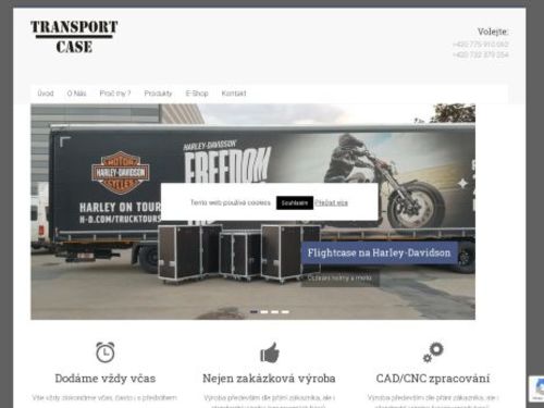 Transport-case – výroba přepravních obalů