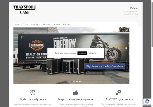 Zobrazit webové stránky Transport-case – výroba přepravních obalů