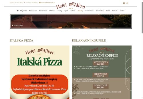 Zobrazit webové stránky Hotel Allvet