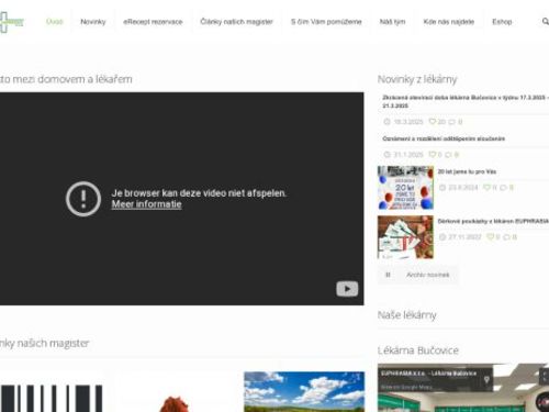 Lékárna EUPHRASIA Bučovice